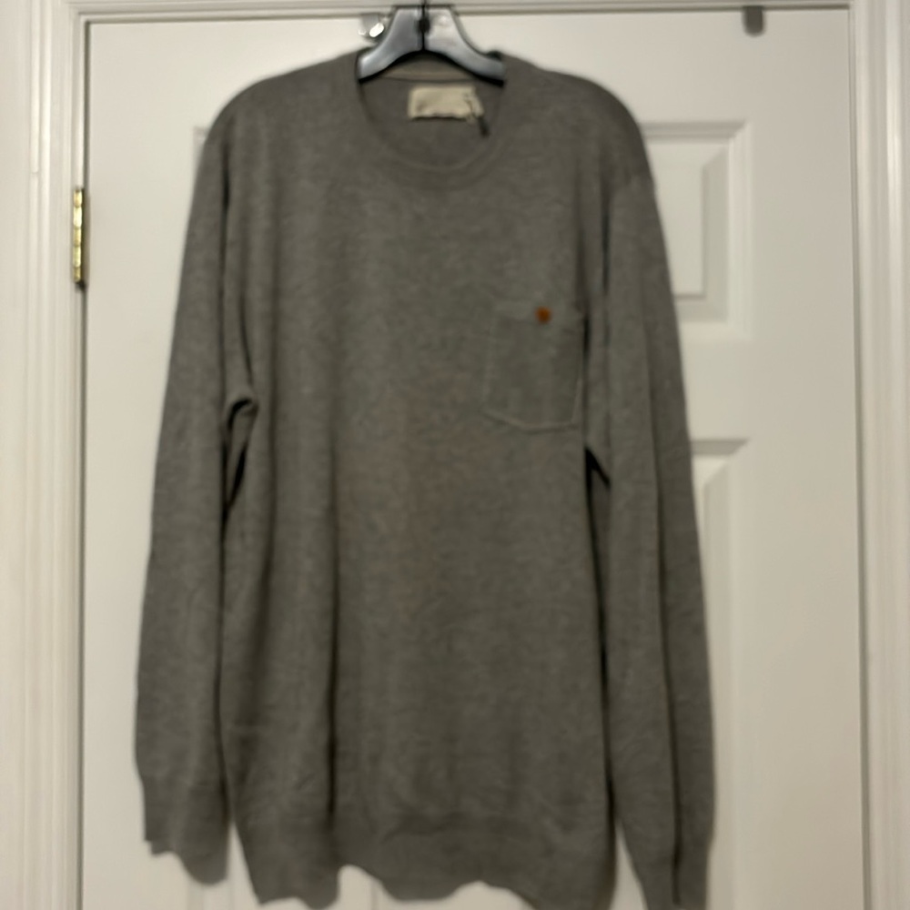 Long sleeve cotton sweater
